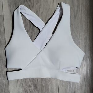 Cleo Harper White Sports Bra